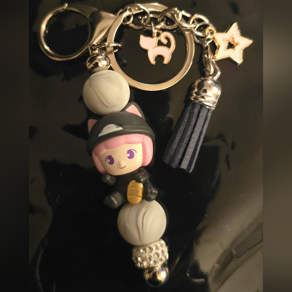 Custom Pop Mart Inspired Keychain